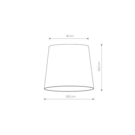 Klosz/Abażur CAMELEON CONE L Nowodvorski 8408 biały