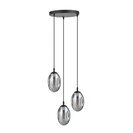 Lampa wisząca ASTRAL 3 Emibig 1266/3PREM czarny