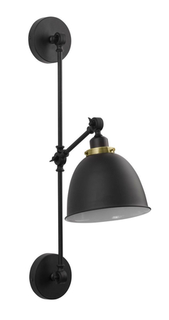 Kinkiet Luces Exclusivas CURICO LE41988 czarny/mosiądz