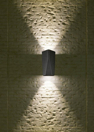 Kinkiet zewnętrzny Trio 226560242 grafitowy