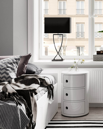 Lampa stołowa By Rydens 2820440-6513 Omega H69cm