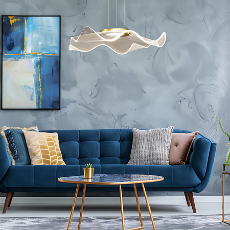 Milagro Lampa wisząca LARGO 16W LED ML1042 ZŁOTY