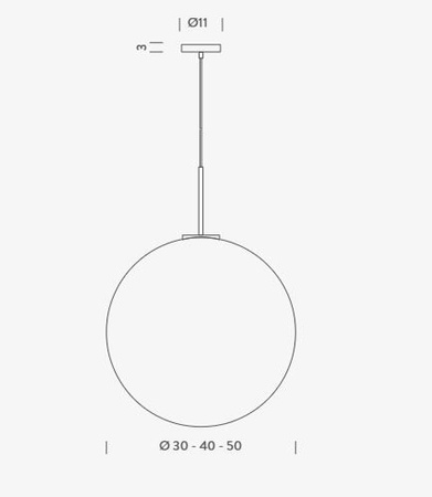Lampa wisząca Nemo ASTEWC54 Asteroide