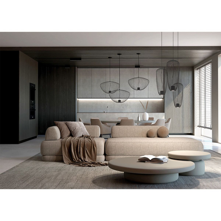 Lampa wisząca Nowodvorski PUMPKIN M 11245 Szary