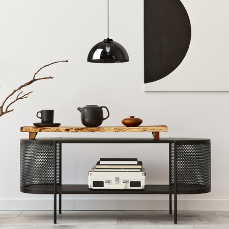 Milagro Lampa wisząca GAMMA BLACK 1xE27 MLP1063 CZARNY