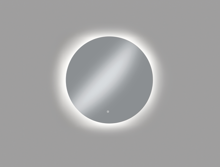 Lustro łazienkowe LUNA Ø80 42W CCT 3000-4000-5500K światło odbite IP44 ściemnianie dotykowe, funkcja odparowania
