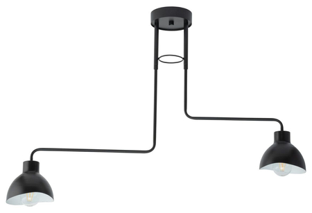 Sigma 32447 HOLI 2 plafon czarny biały