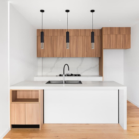 Lampa wisząca ASTINA Kaja K-4870 czarny/mosiądz