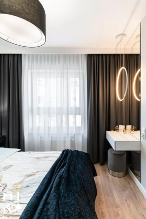 Lampa wisząca Ledowe Okręgi No.1 X 60cm biała 3k ściemnialne