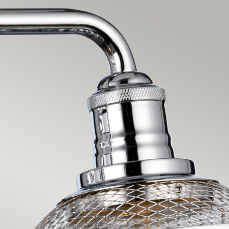 Kinkiet Rigby - 3 źródła światła - Polerowany chrom Quintiesse QN-RIGBY3-BATH-PC