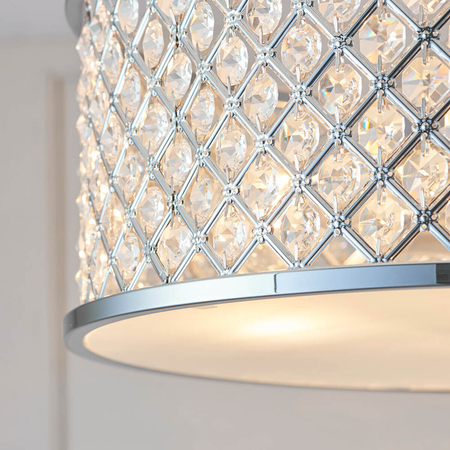 Endon Lighting Lampa sufitowa HUDSON-3CH chrom