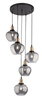 Lampa wisząca Luces Exclusivas CALDAS LE41928 czarny