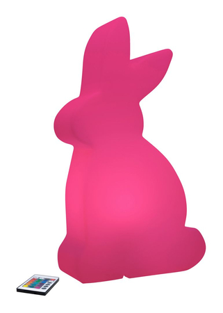 Królik LED Lampa zewnętrzna ogrodowa 4000K RGB 50cm 32478L biały