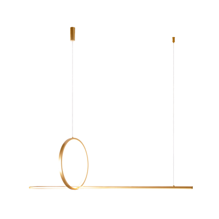 Lampa wisząca Azzardo PELLE AZ5757 GOLD