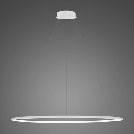 Lampa wisząca Ledowe Okręgi No.1 120cm 2700k biała Dali