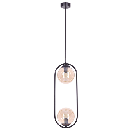 Lampa wisząca VENTA Kaja K-5121 bursztynowy