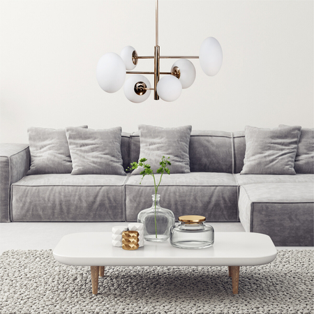 Lampa wisząca Zuma Line 1197 OMI LAMPA WISZĄCA ZŁOTY