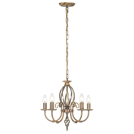 Żyrandol Elstead Lighting Artisan mosiądz ART5-AGD-BRASS