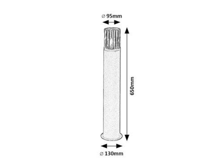 Lampa zewnętrzna Rabalux Haren 77084 czarny