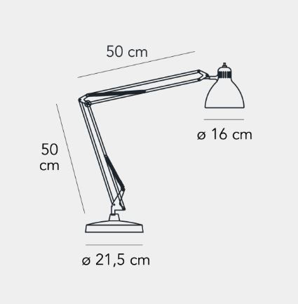 Lampa stołowa Fontana Arte F810010240OOWL Naska