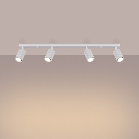 Sollux Lighting Plafon KARBON 4L biały SL.1546