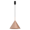 Milagro Lampa wisząca CAPITAL ROSE GOLD Ø32cm 1xGX53 MLP0960 MIEDZIANY + CZARNY