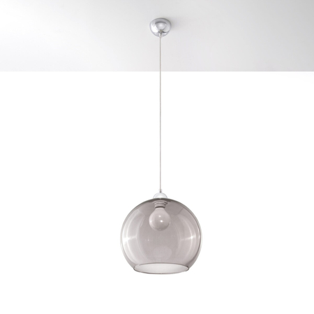 Sollux Lighting Lampa wisząca BALL grafit SL.0250