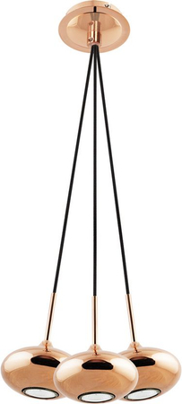 Lampa wisząca Nowodvorski 6244 LIPARI COPPER III