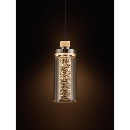 Lampa wisząca Luces Exclusivas LE44217 czarny, srebrny i odcienie srebra