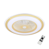 Milagro Lampowentylator ZEPHYR GOLD 48W LED+ PILOT ML1517 ZŁOTY