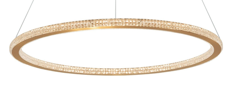 Lampa wisząca Luces Exclusivas MONTE LE41695 złoty