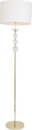 Lampa podłogowa Zuma Line REA RLL93163-1GW biały/złoty