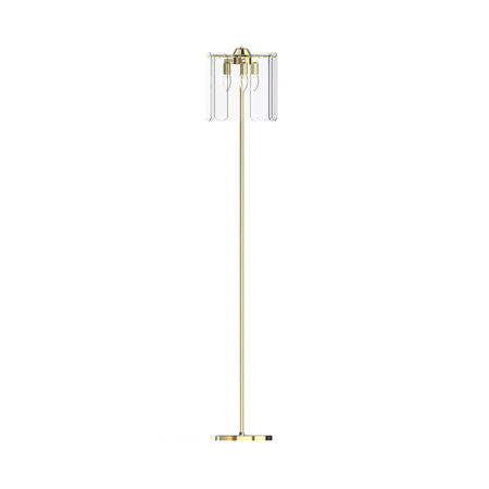 Lampa podłogowa Zuma Line ML3523-3-EGN NIRA LAMPA PODŁOGOWA ZŁOTA/GOLD