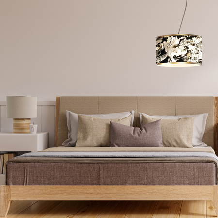 Lampa wisząca Abigali 6631 Marble Stone 38 cm x 19 cm