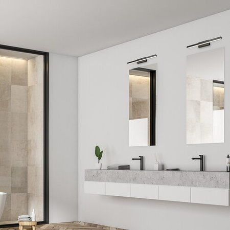 Lampa łazienkowa Rabalux John 5732 czarny matowy