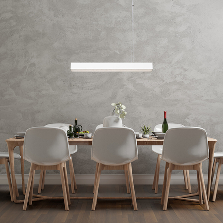 Light Prestige Lampa wisząca Mira M biała Tuya LED CCT LP-1201/1P M WH Smart