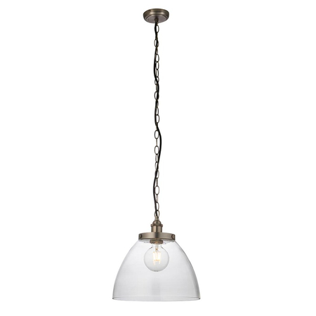 Lampa wisząca Endon Lighting Hansen Grand 106896 srebrny