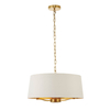 Endon Lighting Lampa wisząca 67667 biały/złoty