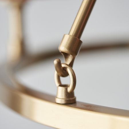 Lampa wisząca Endon Lighting Chester 111203 mosiądz