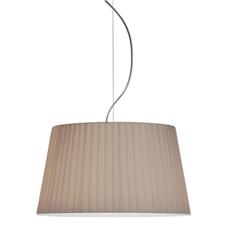 Klosz/Abażur Astro Tapered Round 400 Pleated 5002010 Piaskowa (Szarobeżowa) Tkanina