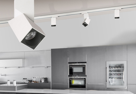 Lampa szynowa SANTOS SQUARE TRACK 3LINE WHITE Azzardo AZ3524 white