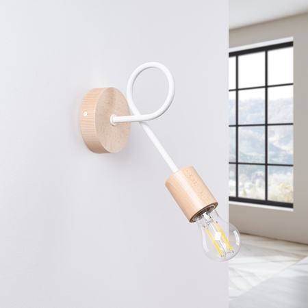 Sollux Lighting Kinkiet EMBER biały SL.1473