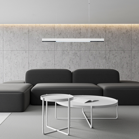 Light Prestige Lampa wisząca Cali L biała Tuya LED CCT LP-1301/1P L WH Smart