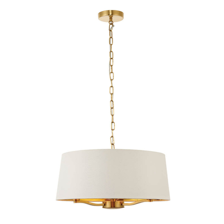 Endon Lighting Lampa wisząca 67667 biały/złoty