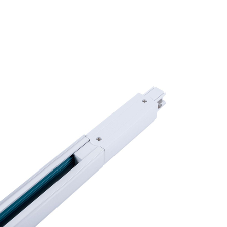 Konektor środkowy do szyn 3-fazowych biały - LED