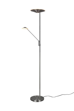 Lampa podłogowa Trio 425610207 srebrny