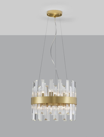Lampa wisząca Luces Exclusivas CHOLULA złoty LE42907