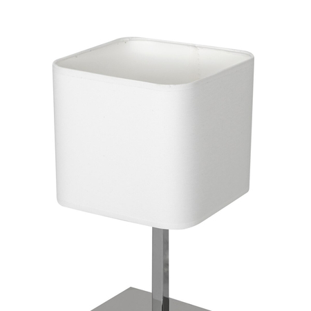 Milagro Lampka stołowa Napoli Biały / Chrom 1xE27 ML6363 Biel / Chrom