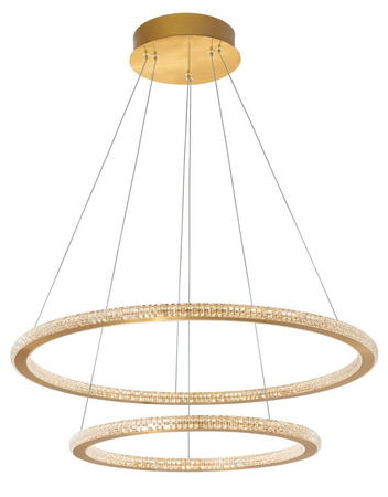 Lampa wisząca Luces Exclusivas MONTE LE41691 złoty