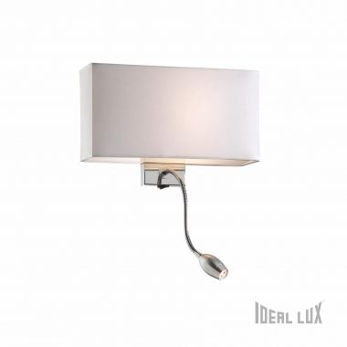 Kinkiet IDEAL LUX HOTEL AP2 BIANCO 035949 White
